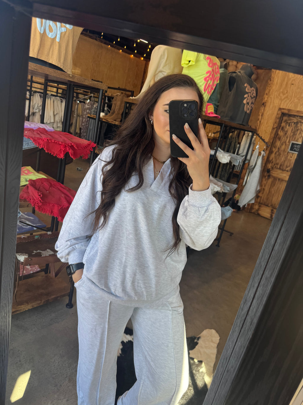 Pullover and Sweatpants Set