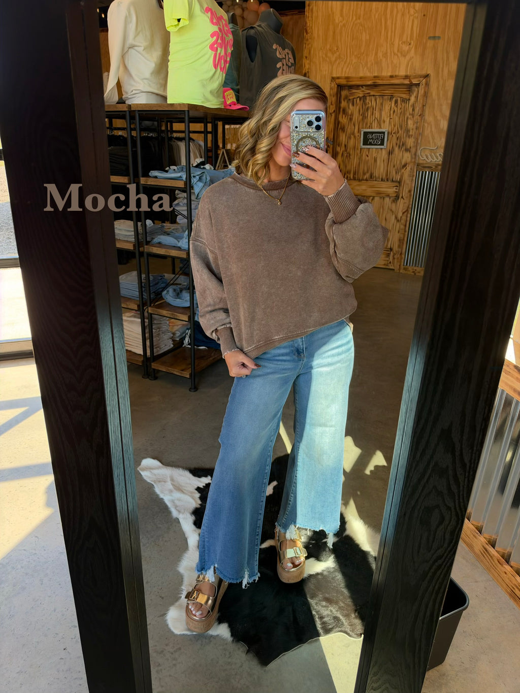 Acid Wash Pullover