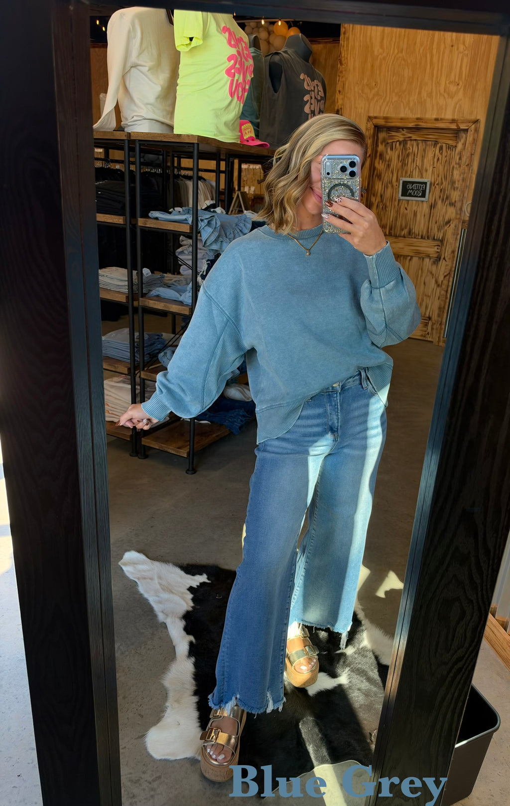 Acid Wash Pullover