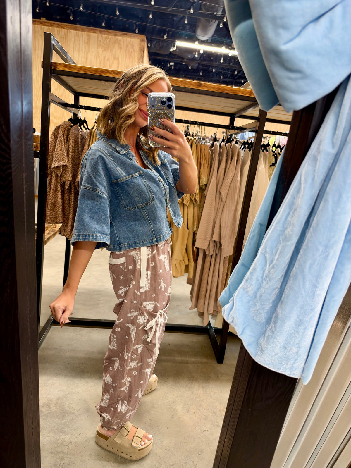 Cowgirl Up Jogger Pants