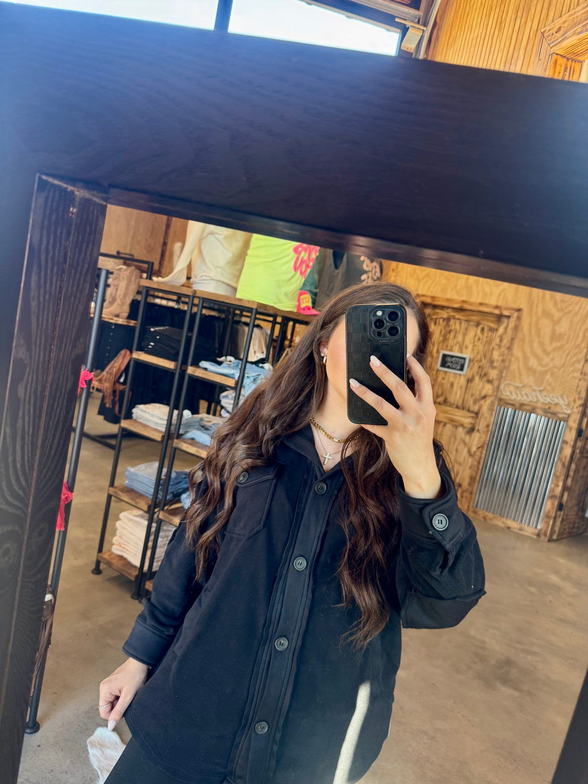 Oversized Fleece Shacket