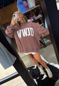 WWJD/Amen Reversible Mockneck