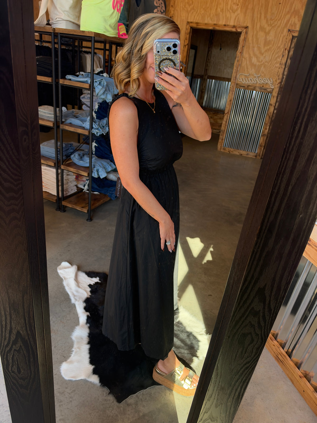 Backless Swing Dress