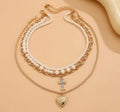 Multilayered Charm Necklace