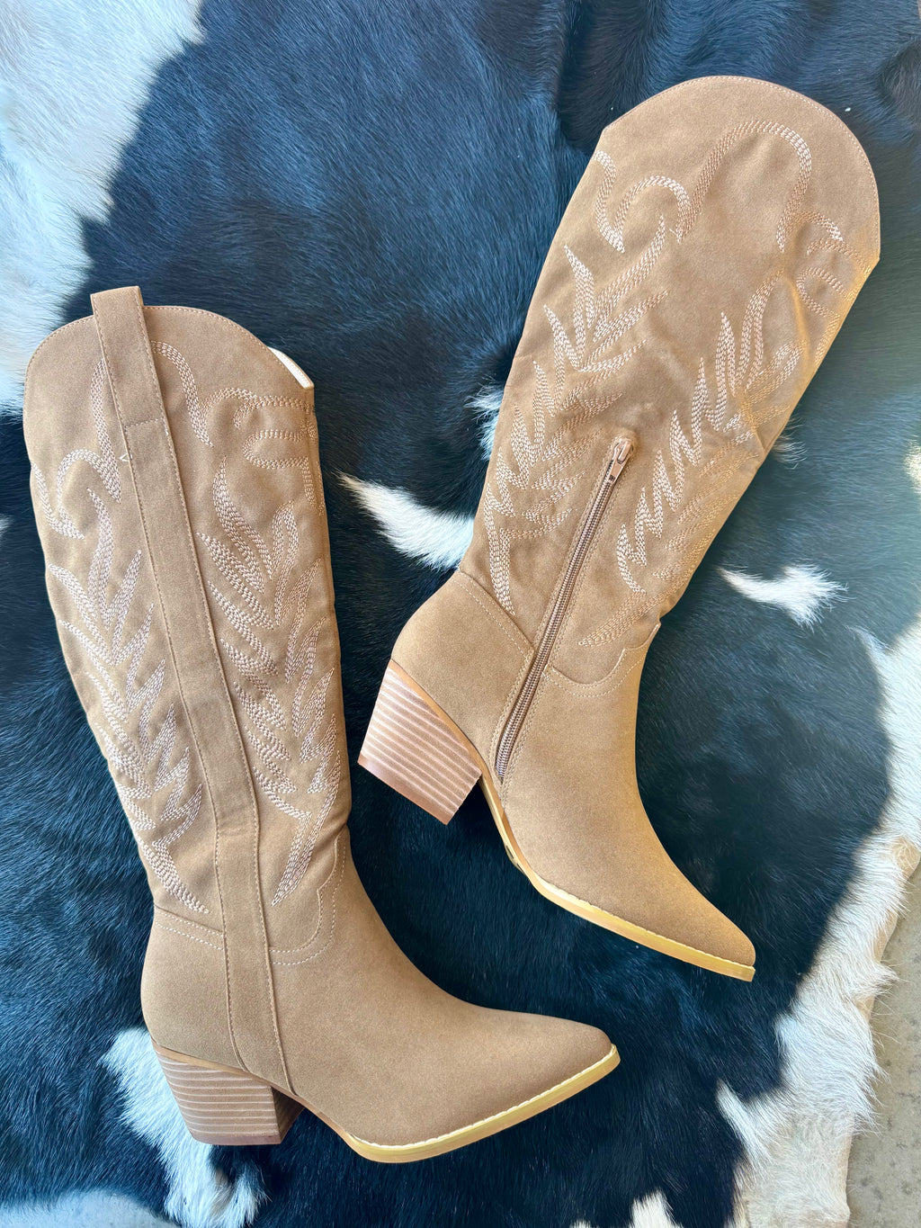 The Samara Embroidered Boots