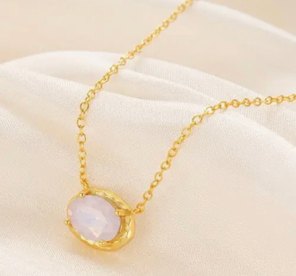 Gemstone Pendant Necklace