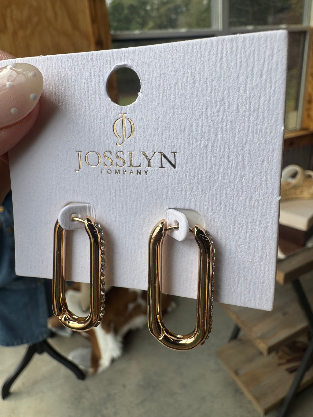 Rhinestone Earrings