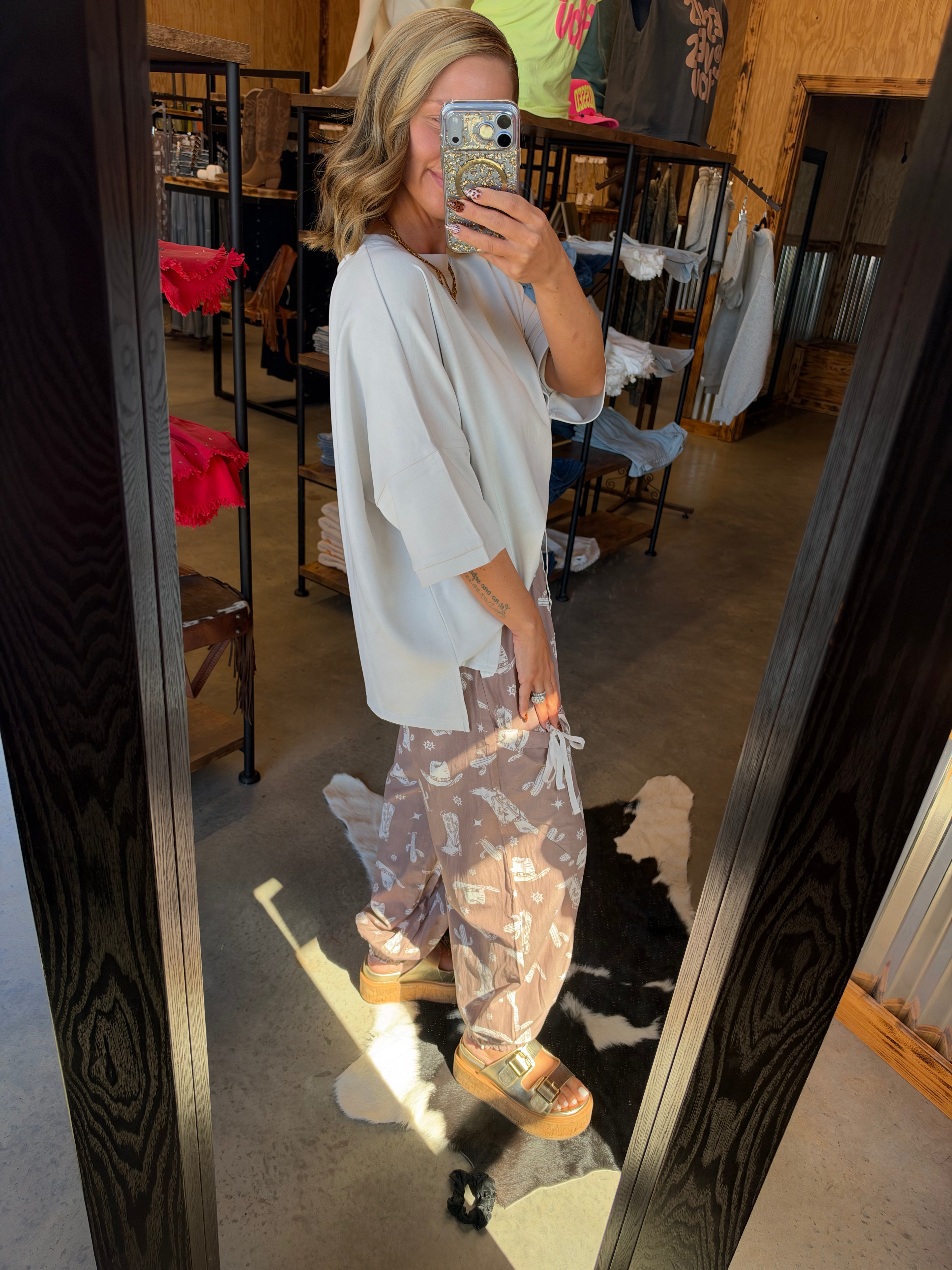 Cowgirl Up Jogger Pants