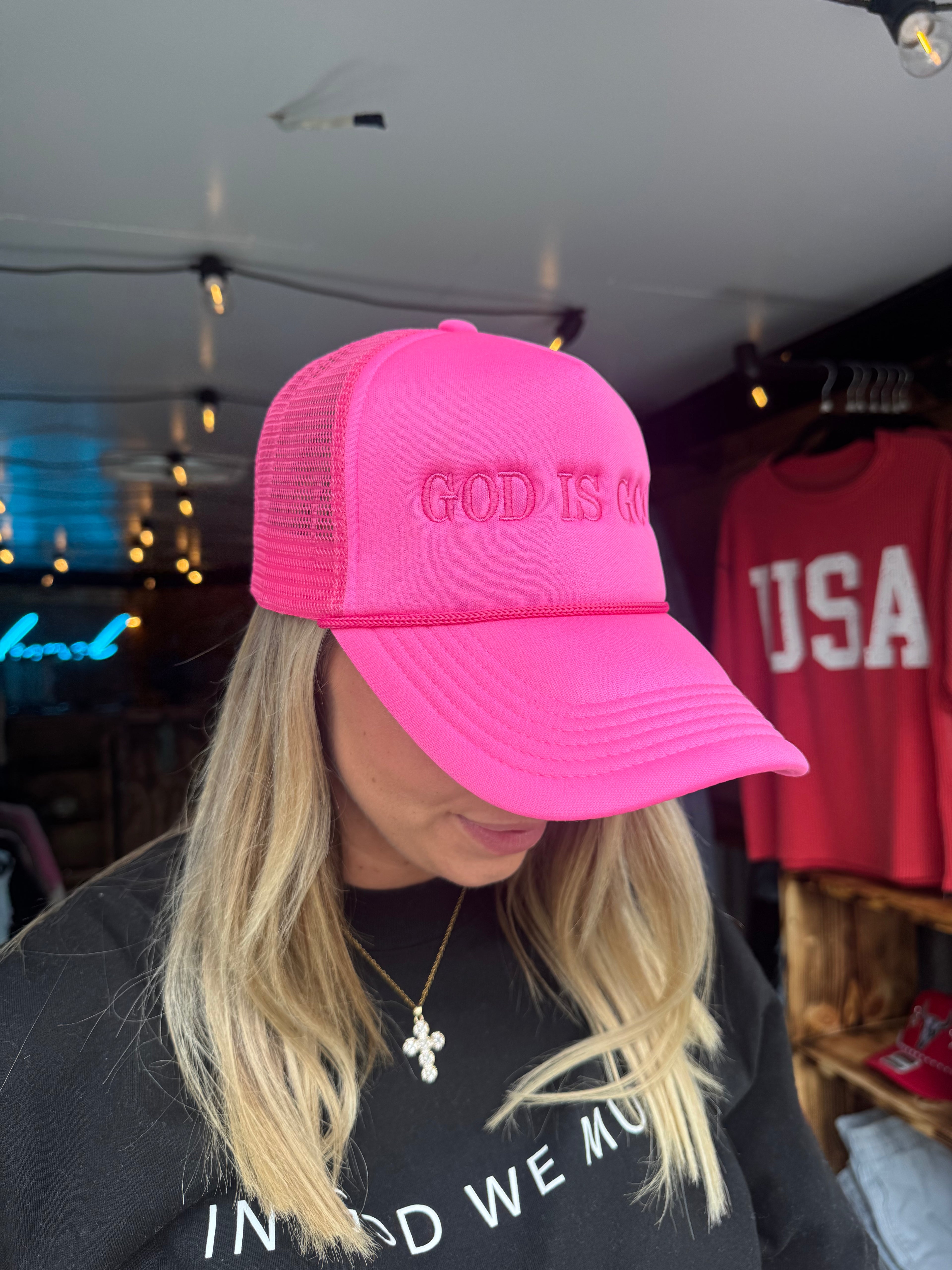 God is Good Trucker Hat