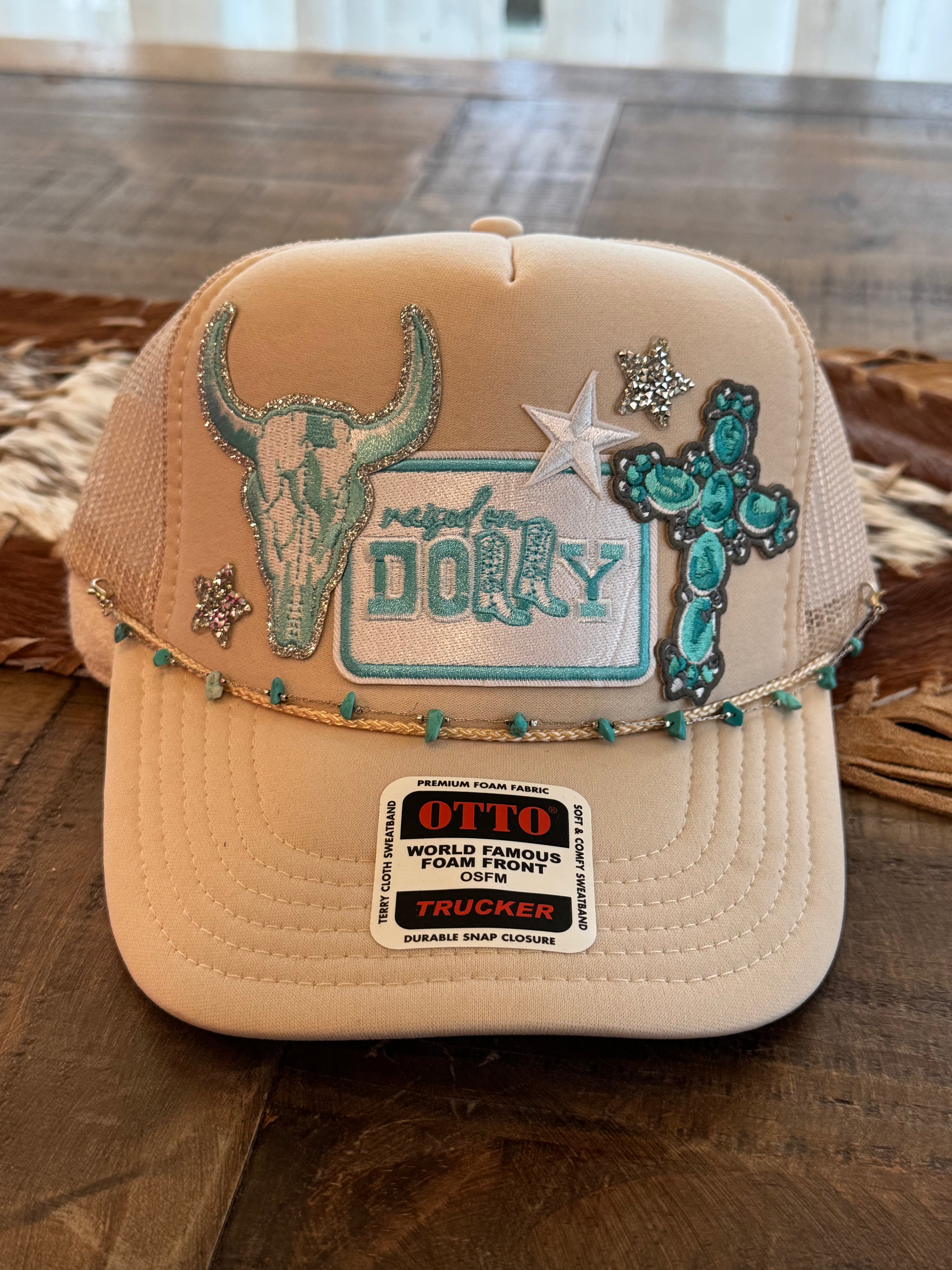 Raised on Dolly Trucker Hat