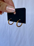 Small Gold Huggies