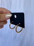 Large Gold Huggies
