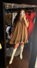 The Haley Washed Mini Dress