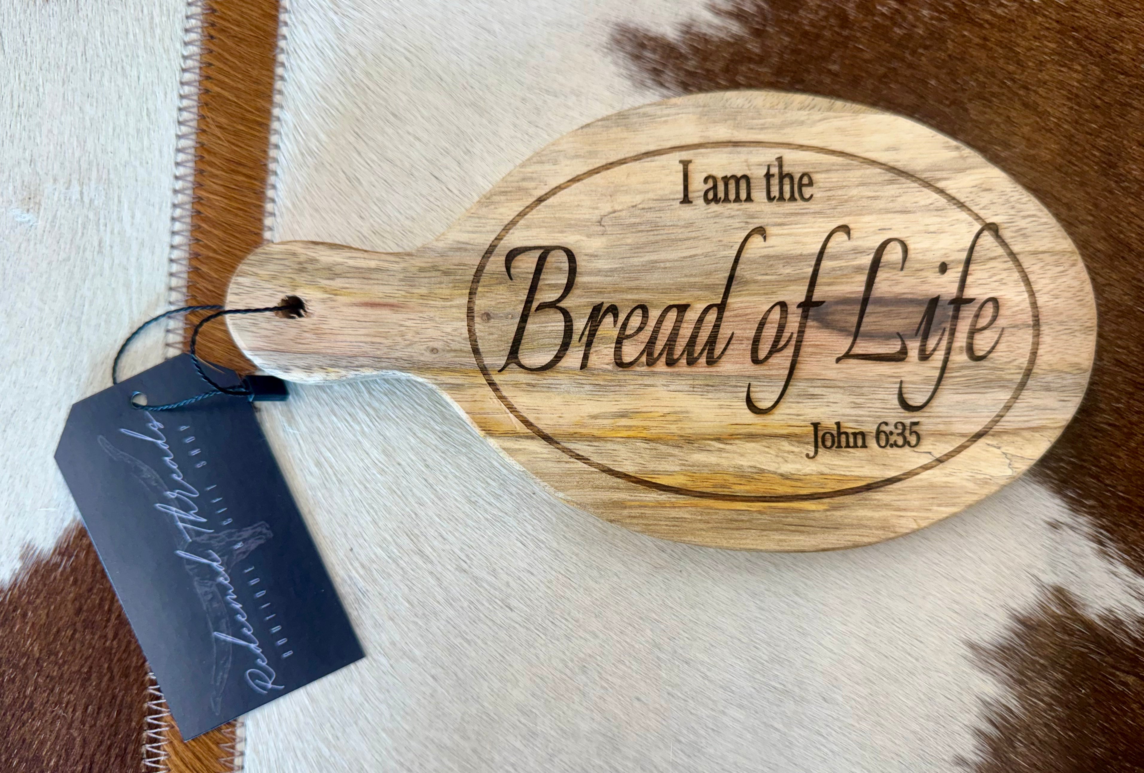 John 6:35 Mini Cutting Board