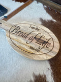 John 6:35 Mini Cutting Board