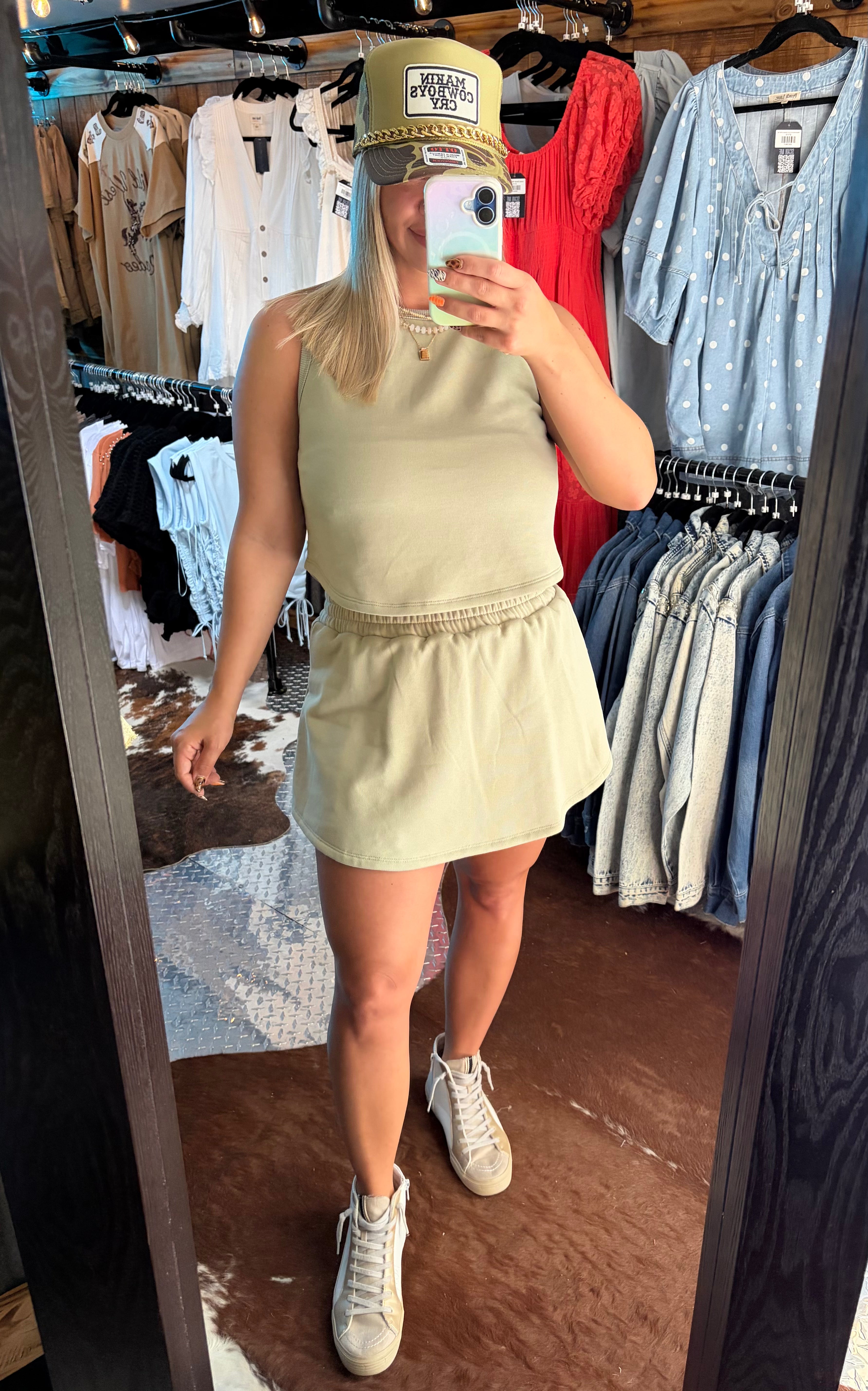 The Kenzie Tank & Skort Set
