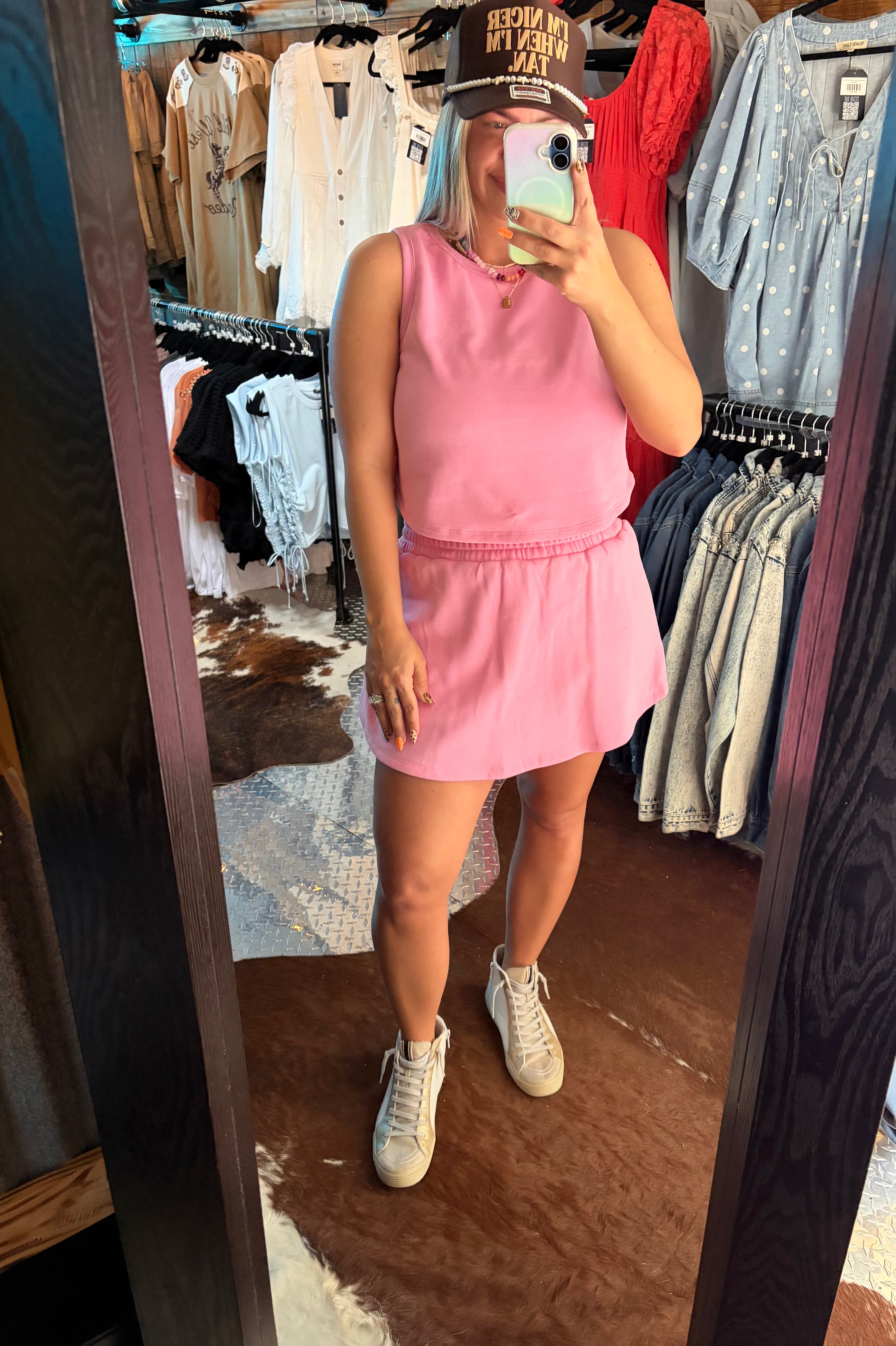 The Kenzie Tank & Skort Set