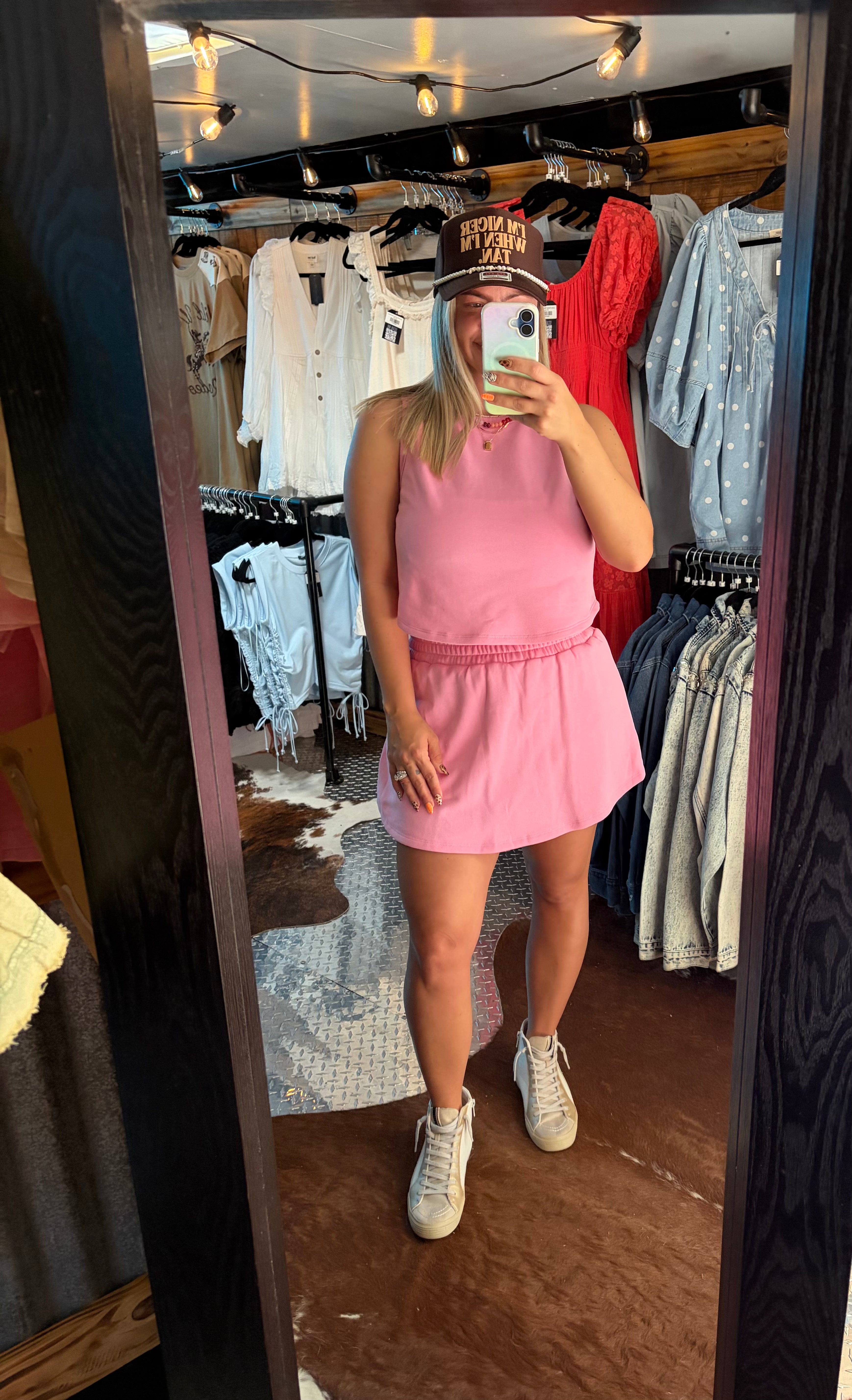 The Kenzie Tank & Skort Set