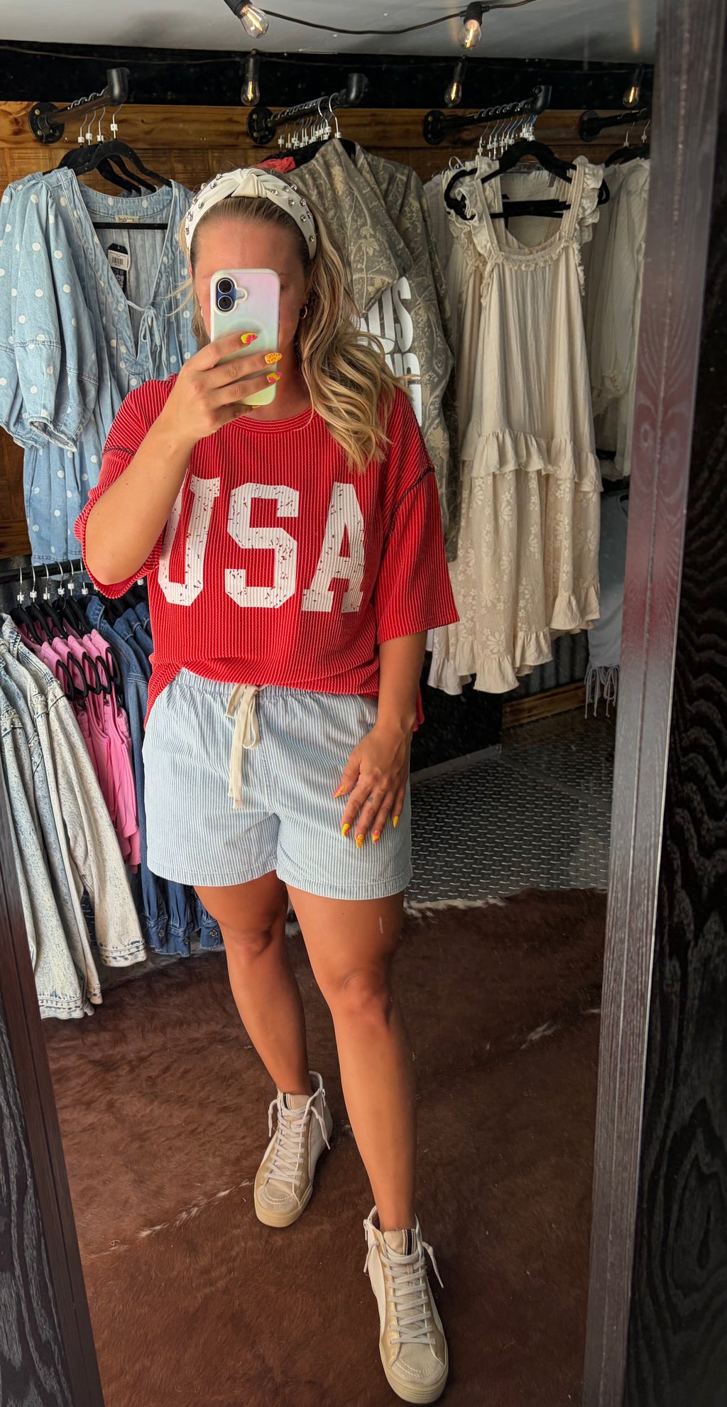 USA Ribbed Top