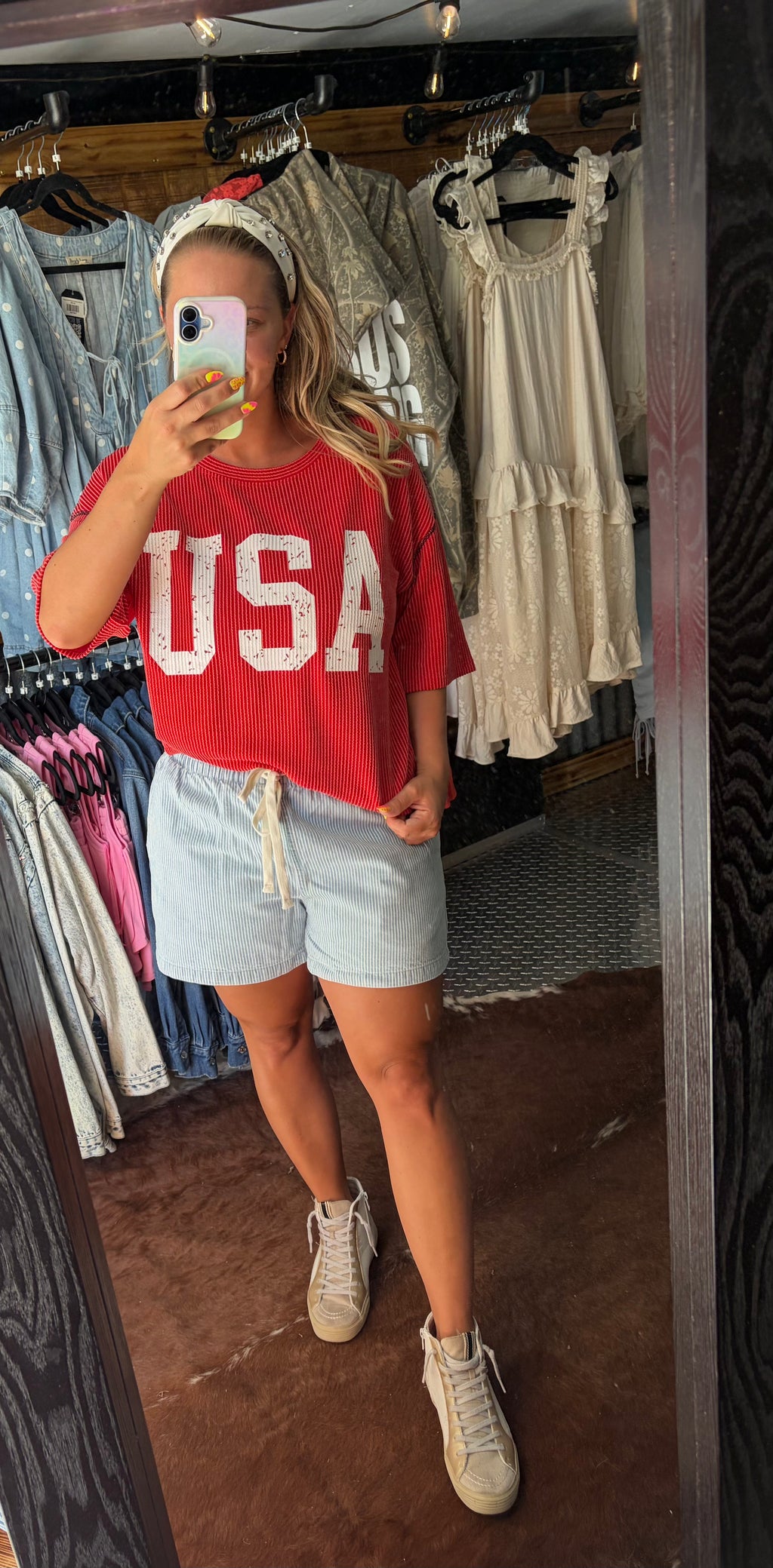 USA Ribbed Top