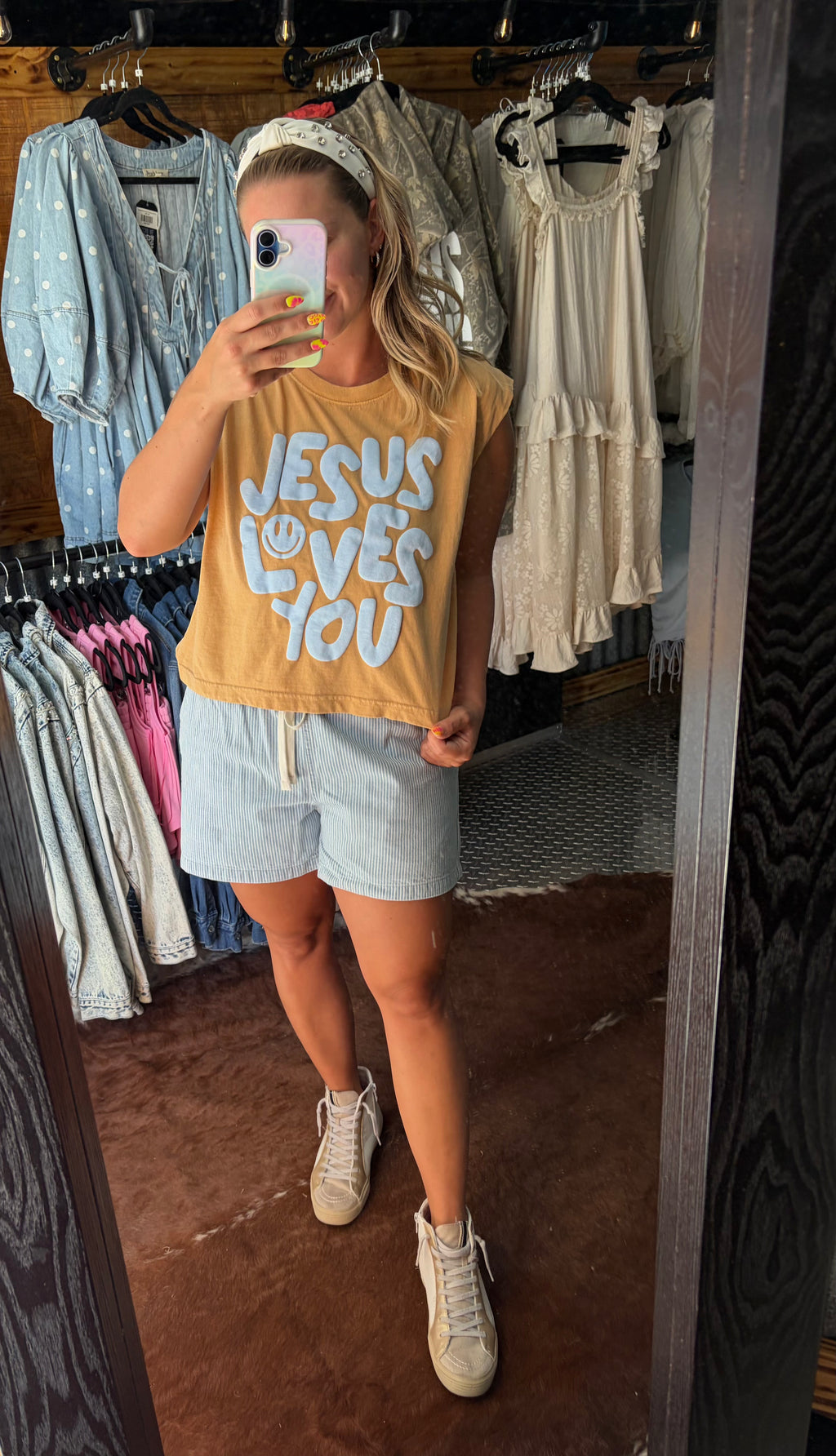 Jesus Loves You Puff Tank - PLUS