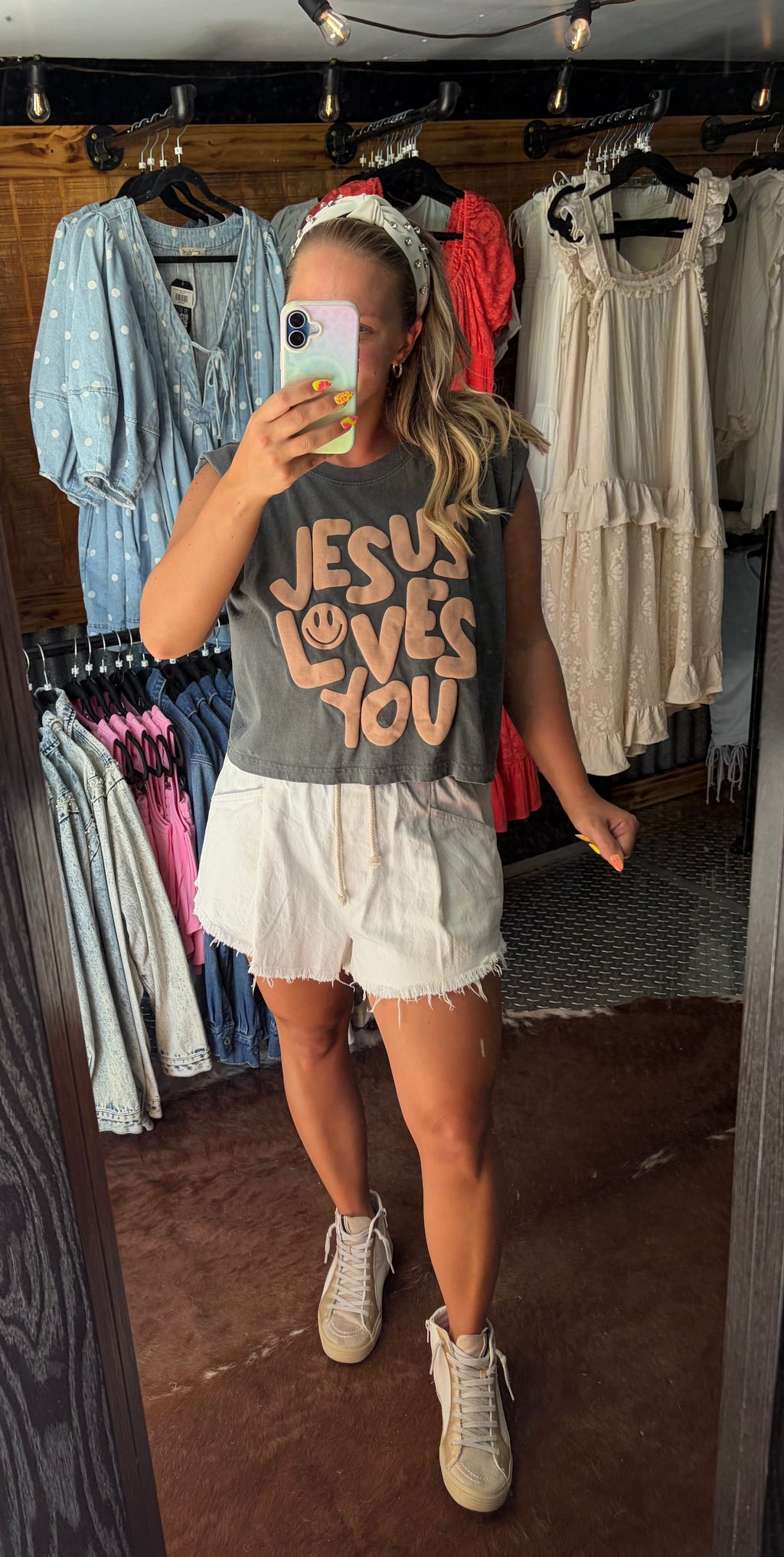 Jesus Loves You Puff Tank
