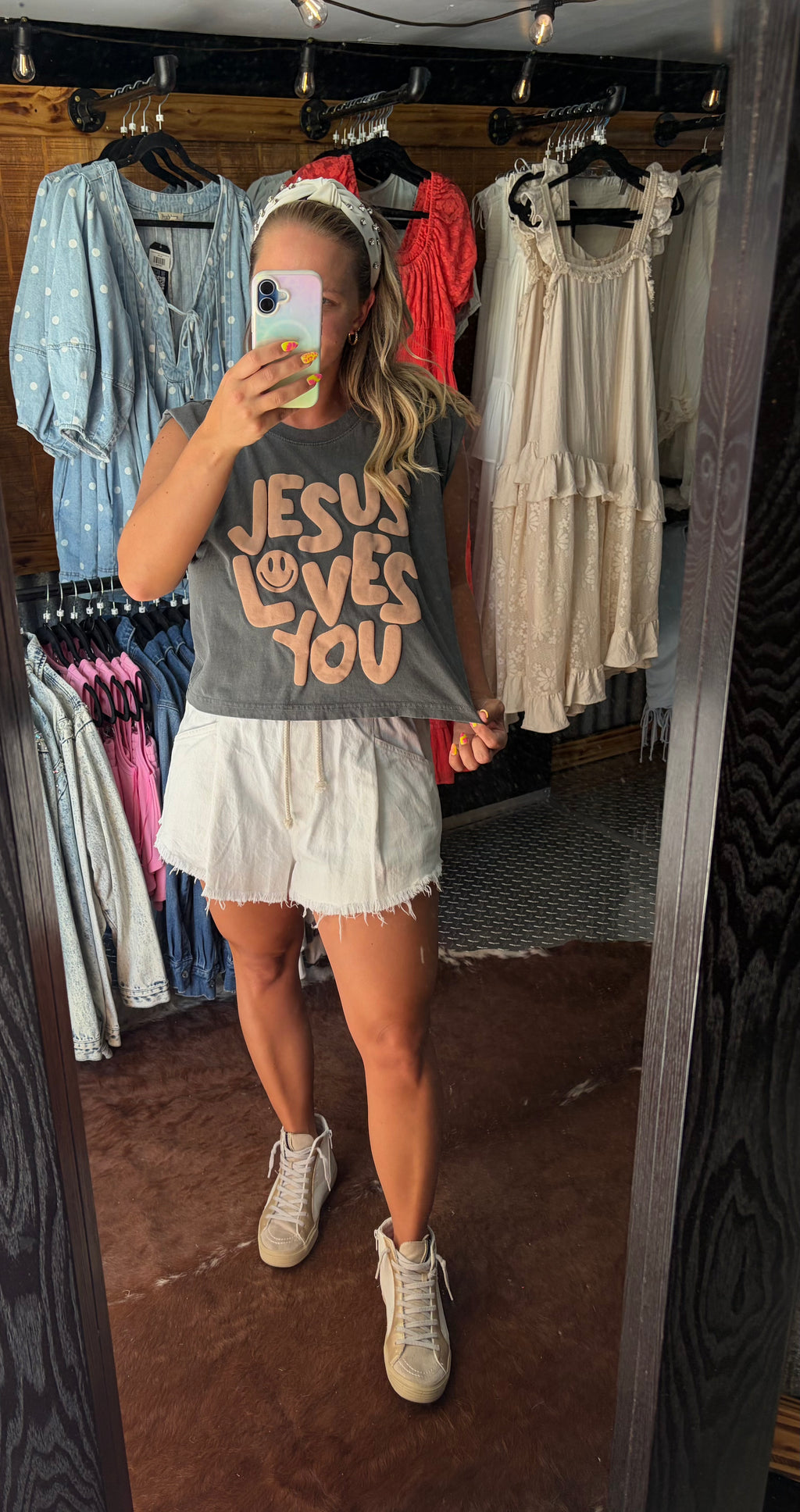 Jesus Loves You Puff Tank - PLUS