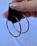 Large Gold Hoops