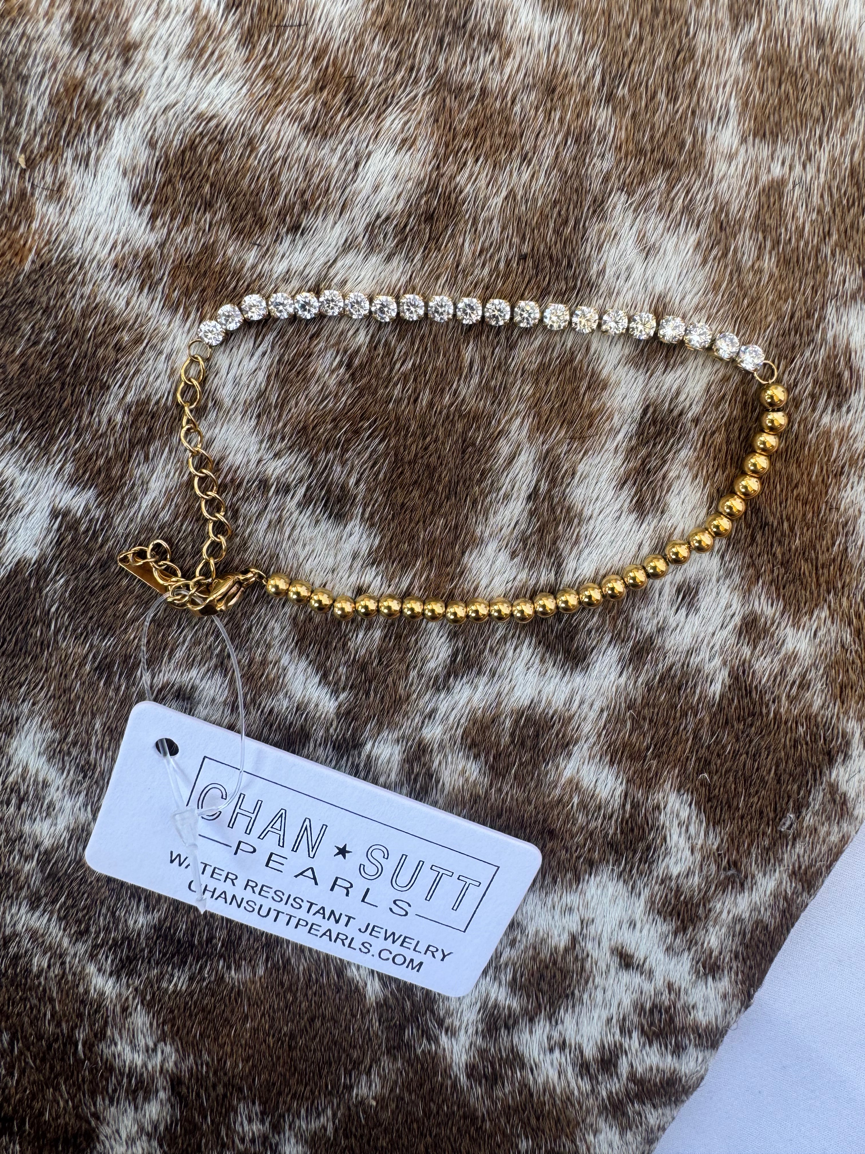Chansutt Pearls Gem Bracelet