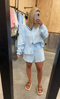 Gauze Button Up Set