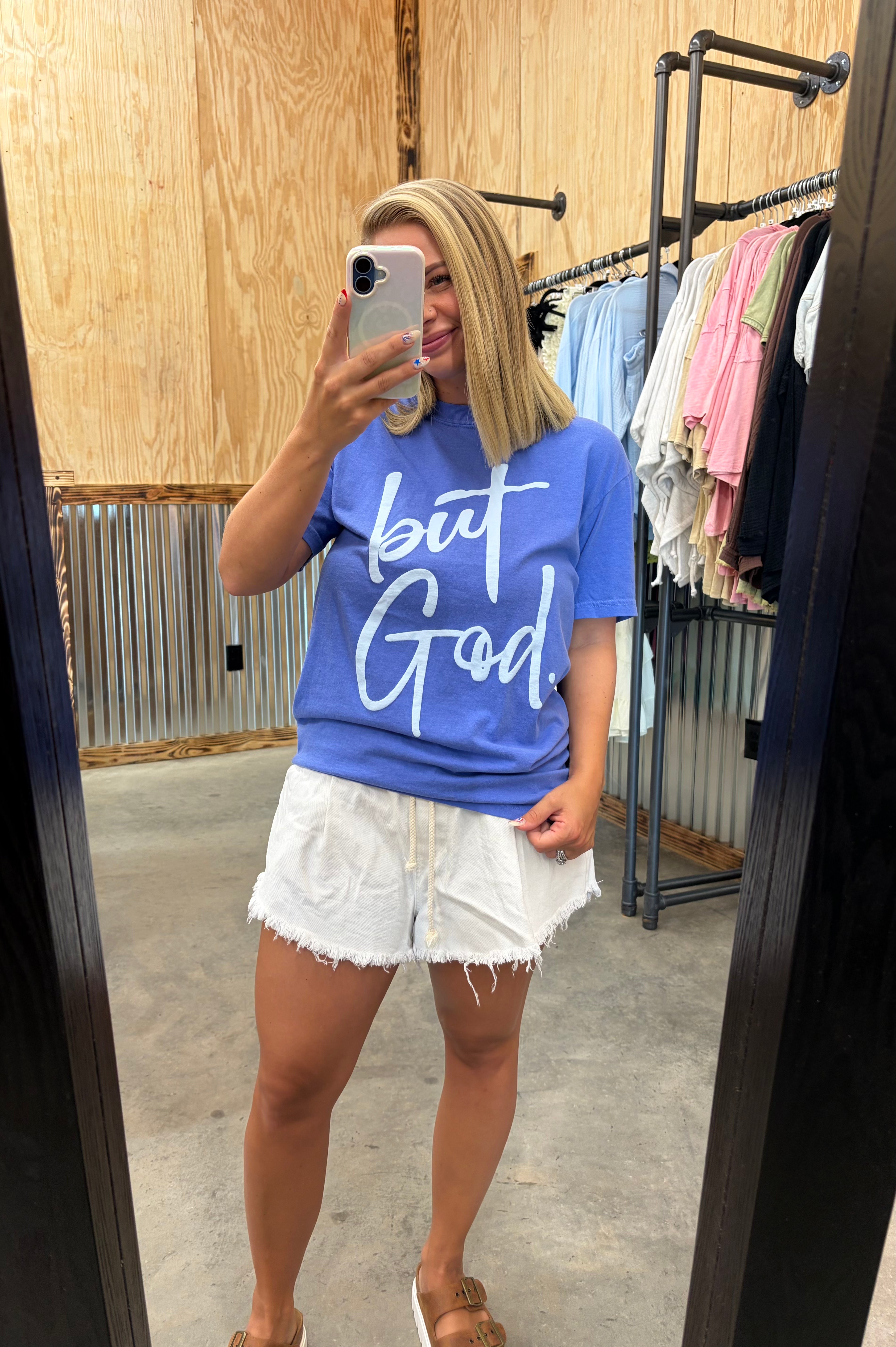 But God Puff Tee