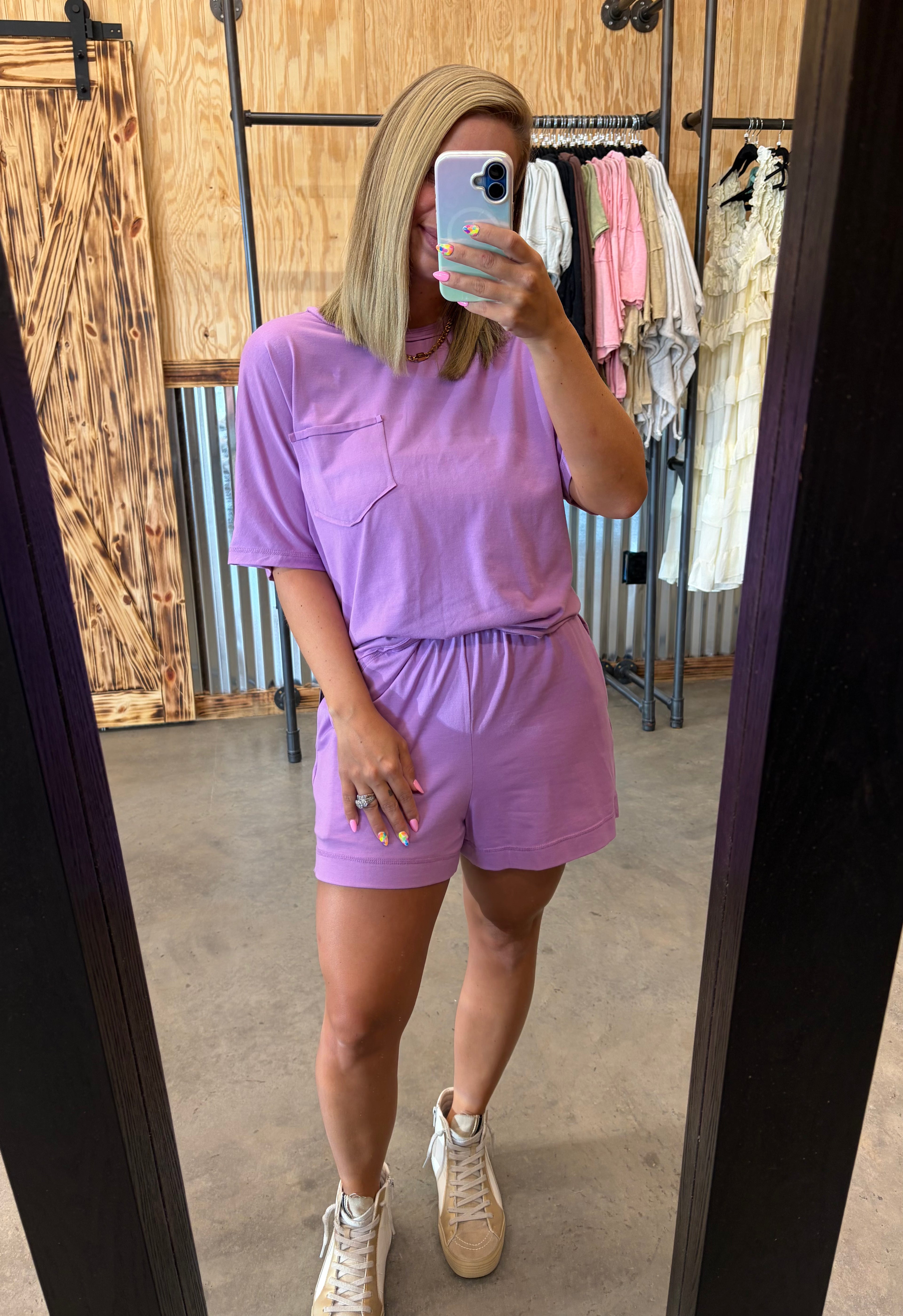 Orchid Oversized Loungewear Set