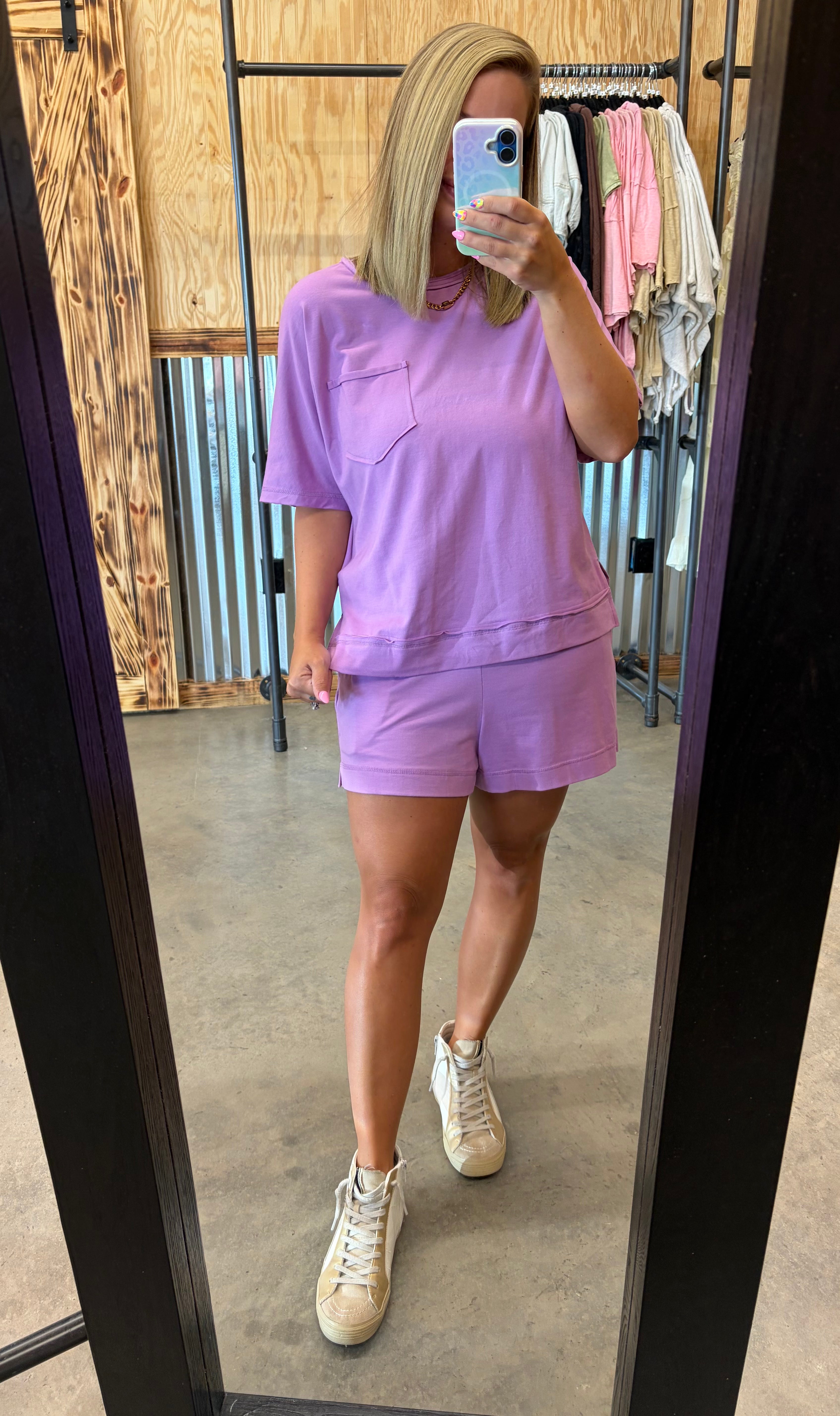 Orchid Oversized Loungewear Set