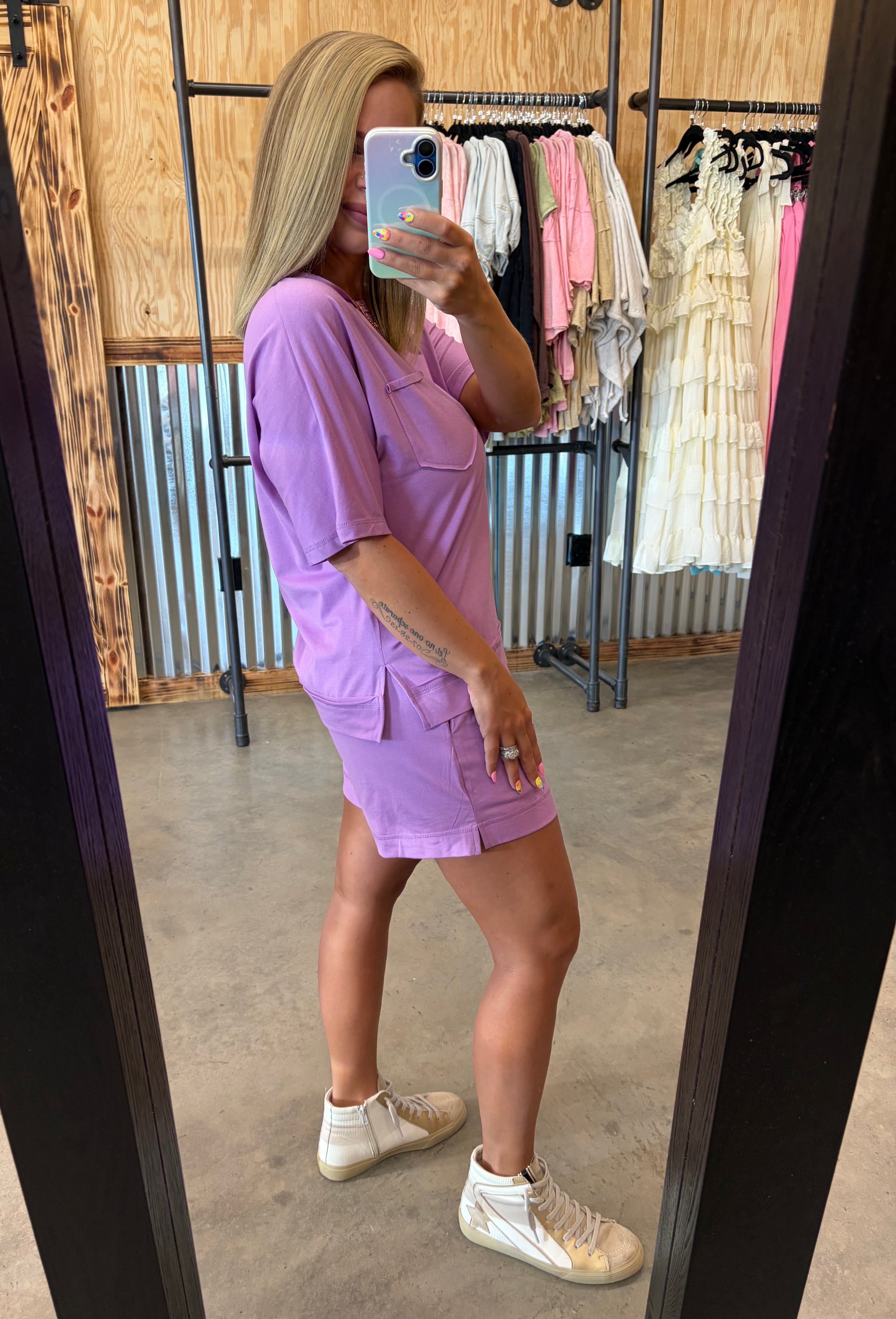 Orchid Oversized Loungewear Set