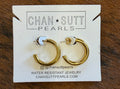 Chansutt Pearls Small Hoops